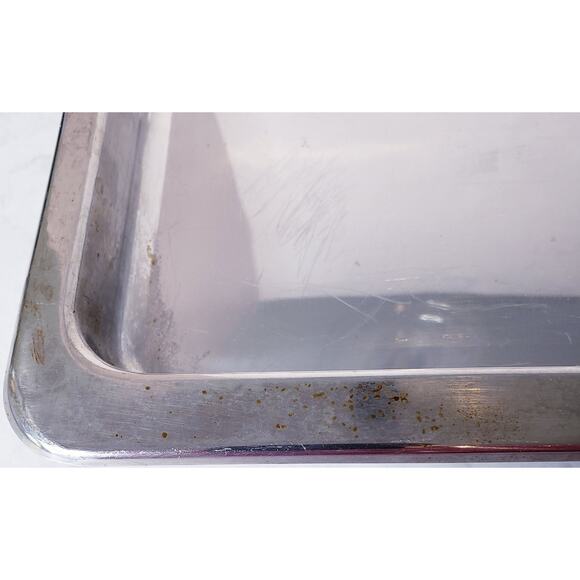 PAUL REVERE Stainless Steel Baking Roasting Pan 60081 ~ 15.5 x 10.5 x 1 in. - Picture 9 of 10